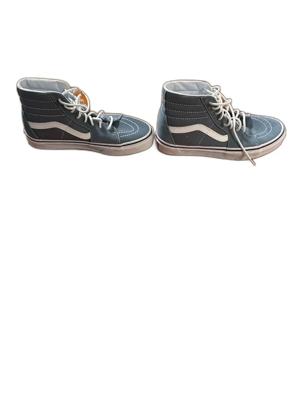 Vans Sk8-Hi Dusty Blue Suede High Top Sneakers Women's 6.5 NWOB - Picture 3 of 8